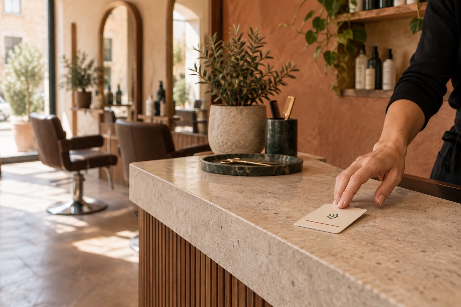 OneTap alla reception di un’attività locale